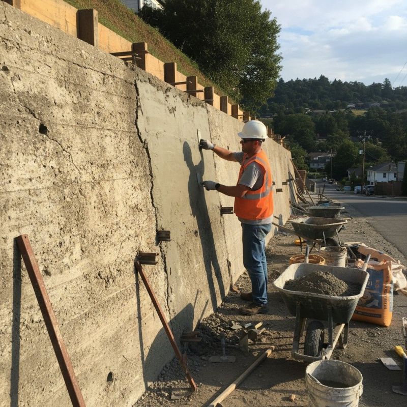 Cement Wall Pouring
